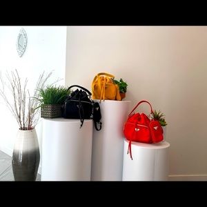 Crossbody Bucket Handbag